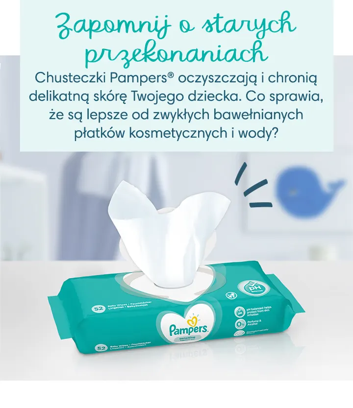 chusteczki pampers okazje