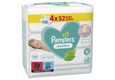 chusteczki pampers sensitive box