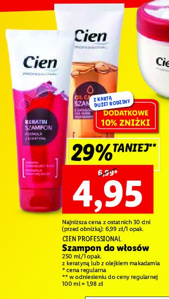 cień keratin szampon z formułą.z kreatyna