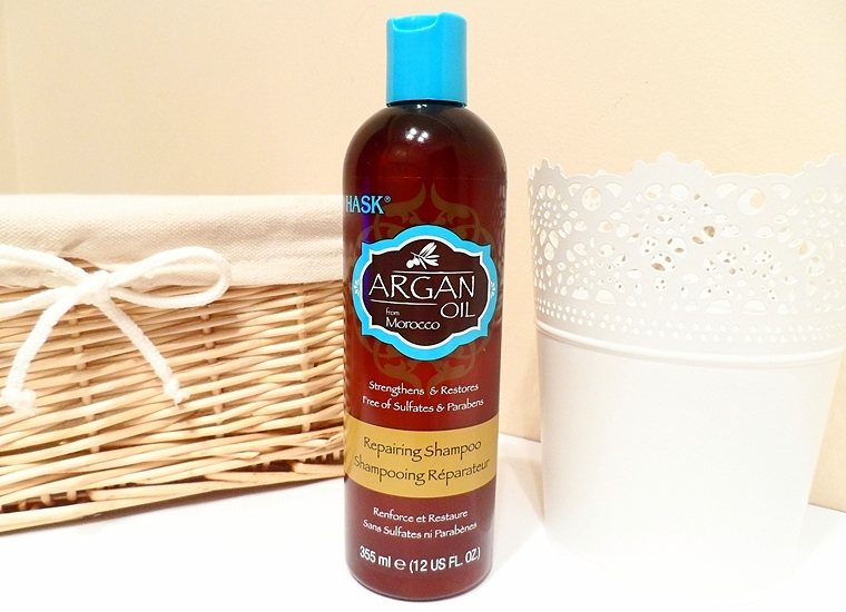 czy szampon hask argan oil