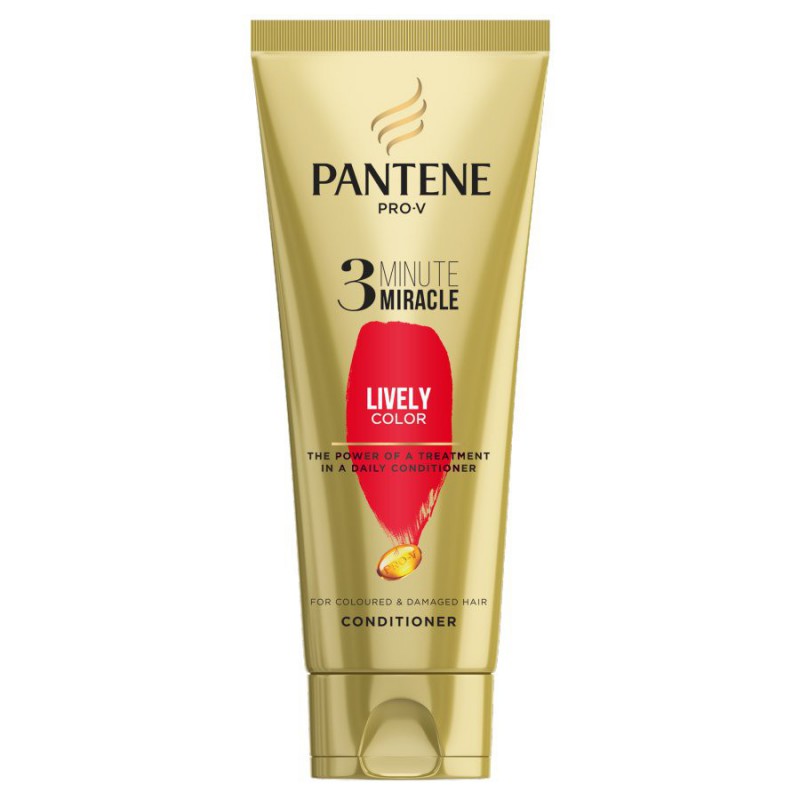 pantene lively colour odżywka do włosów 3 minuty