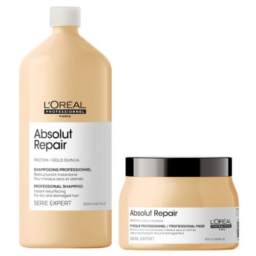 loreal absolut repair lipidium szampon regenerujący włosy uwrażliwione 1500 ml