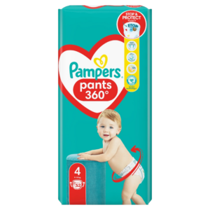 pieluchomajtki pampers 52szt