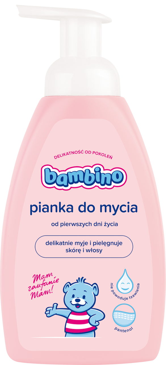 pianka bambino do mycia twarzy