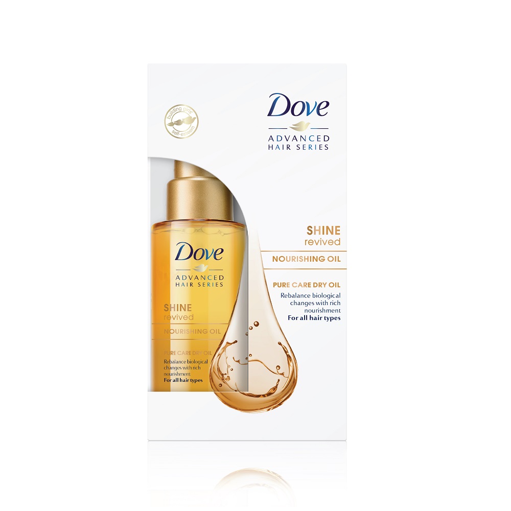 olejek do włosów z linii advanced hair series dove