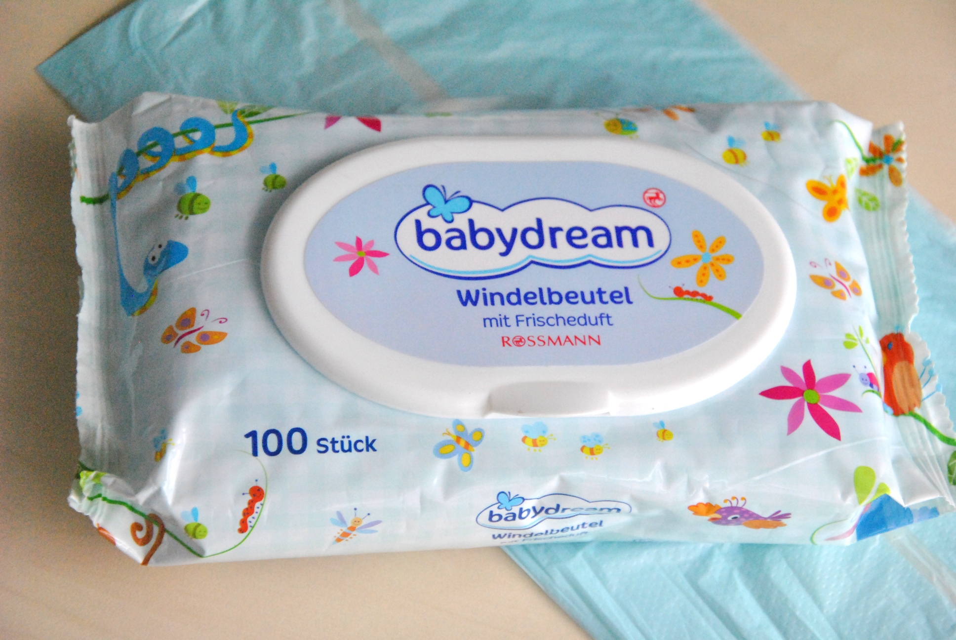 babydream woreczki na pieluchy o świeżym zapachu