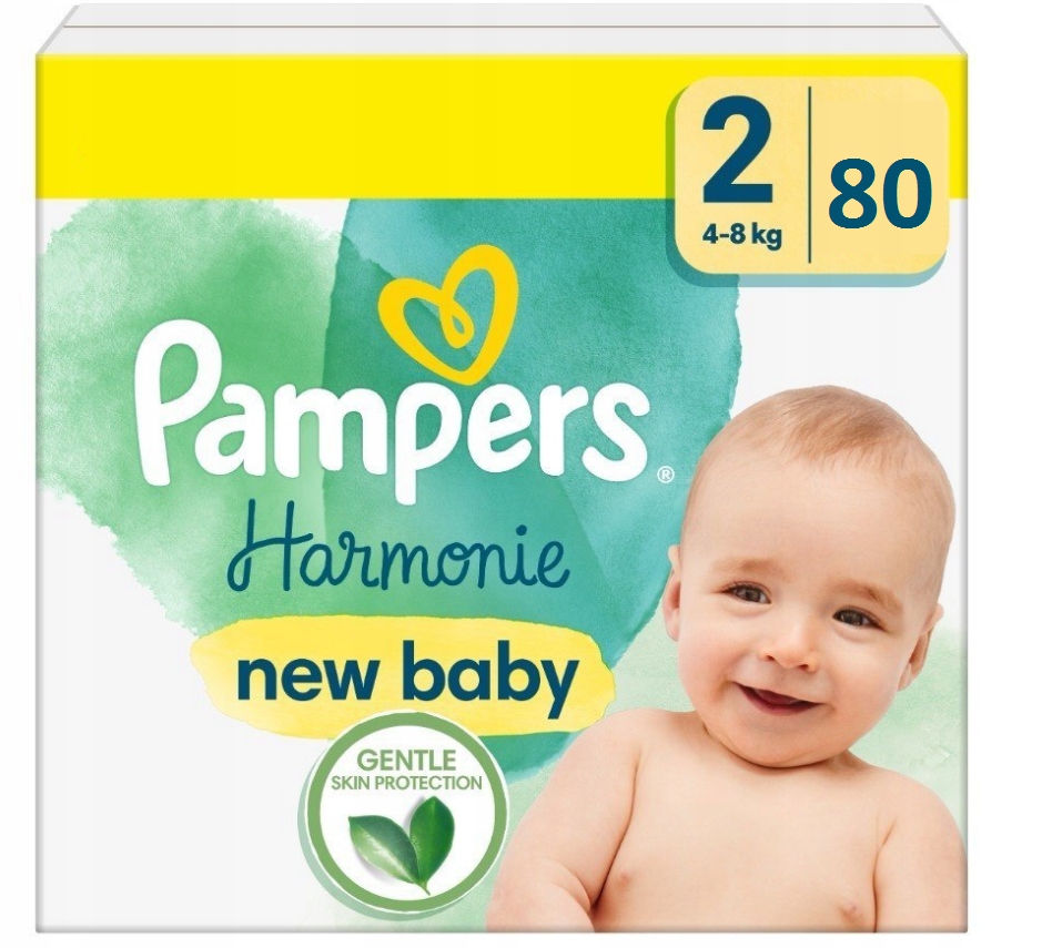 pampers new baby 3 80 sztuk cena