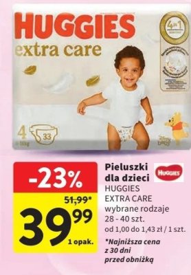 pieluszki huggies 3 intermarche