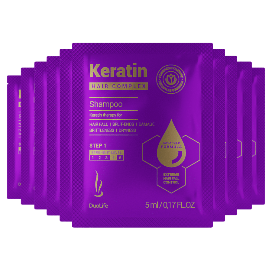 duolife keratin hair complex szampon