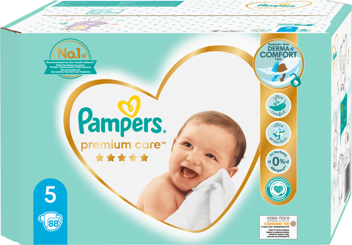 pampers premium care 0 cena 88