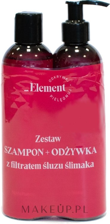 element szampon filtrat śluzu ślimaka