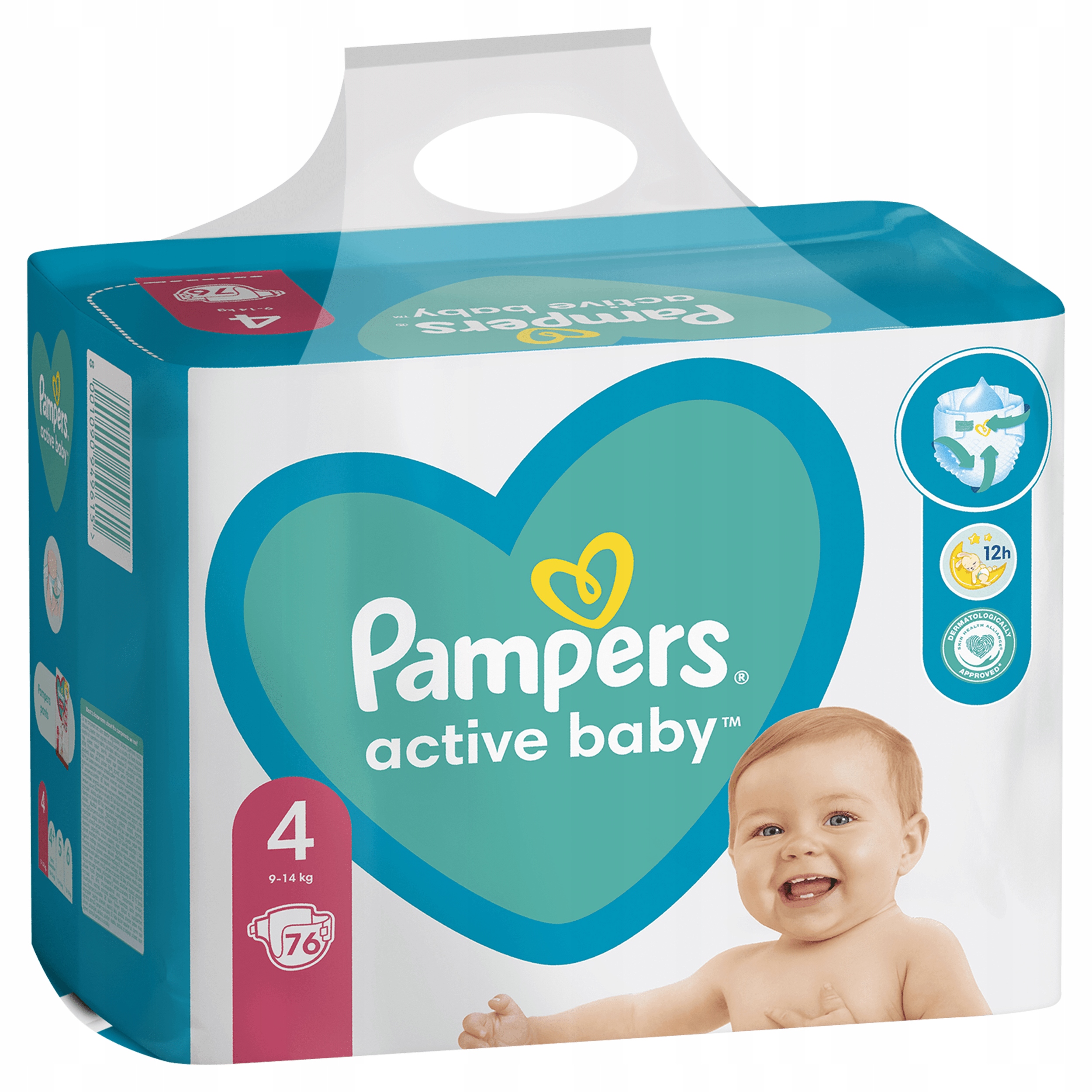 pampers 4 pieluchy