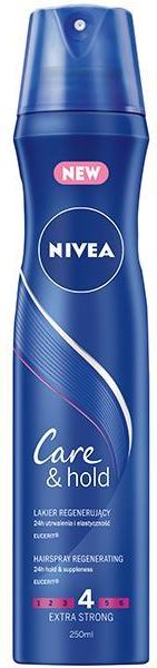 lakier do włosów nivea care and hold