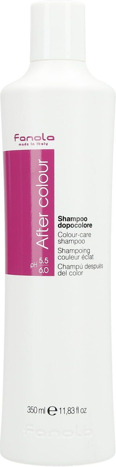 fanola after color szampon do włosów farbowanych skład