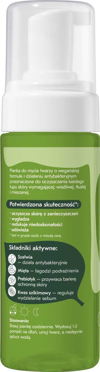 pianka do mycia twarzy under twenty rossmann