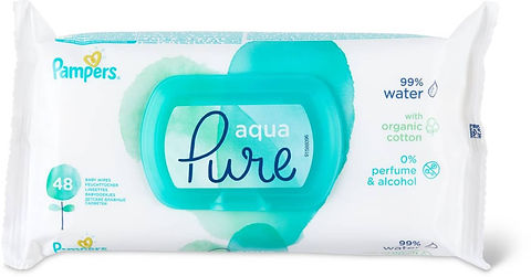 pampers pure water wipes