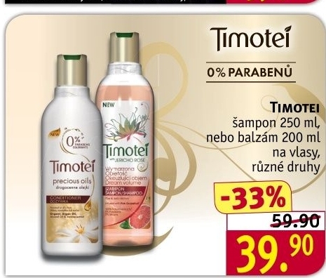 szampon timotei rossmann