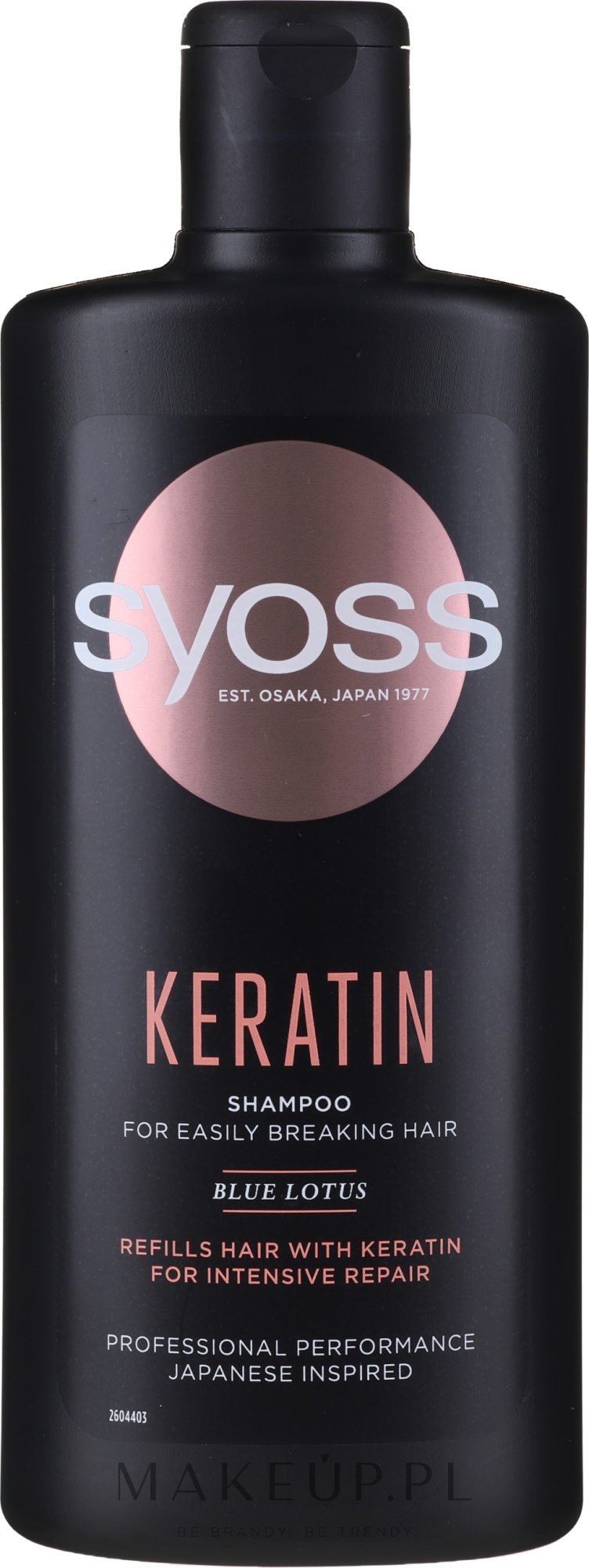 szampon syoss keratin hair perfection opinie