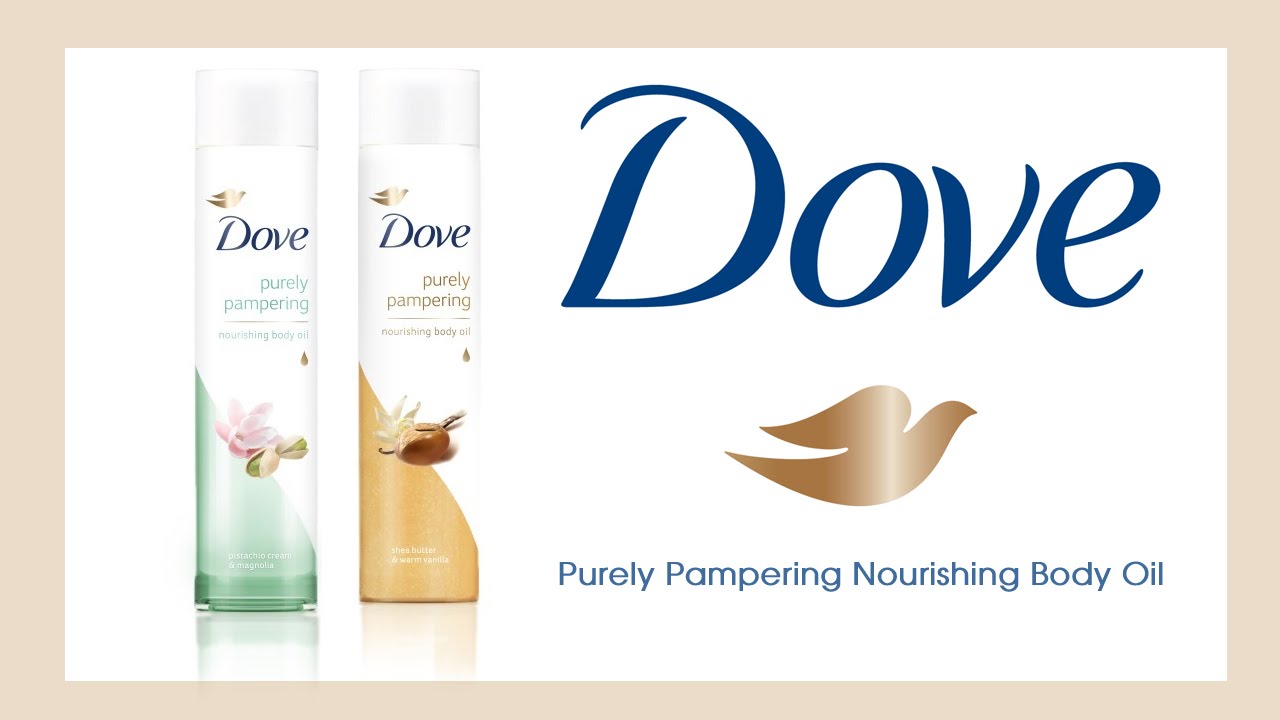 dove purely pampering nourishing body oil