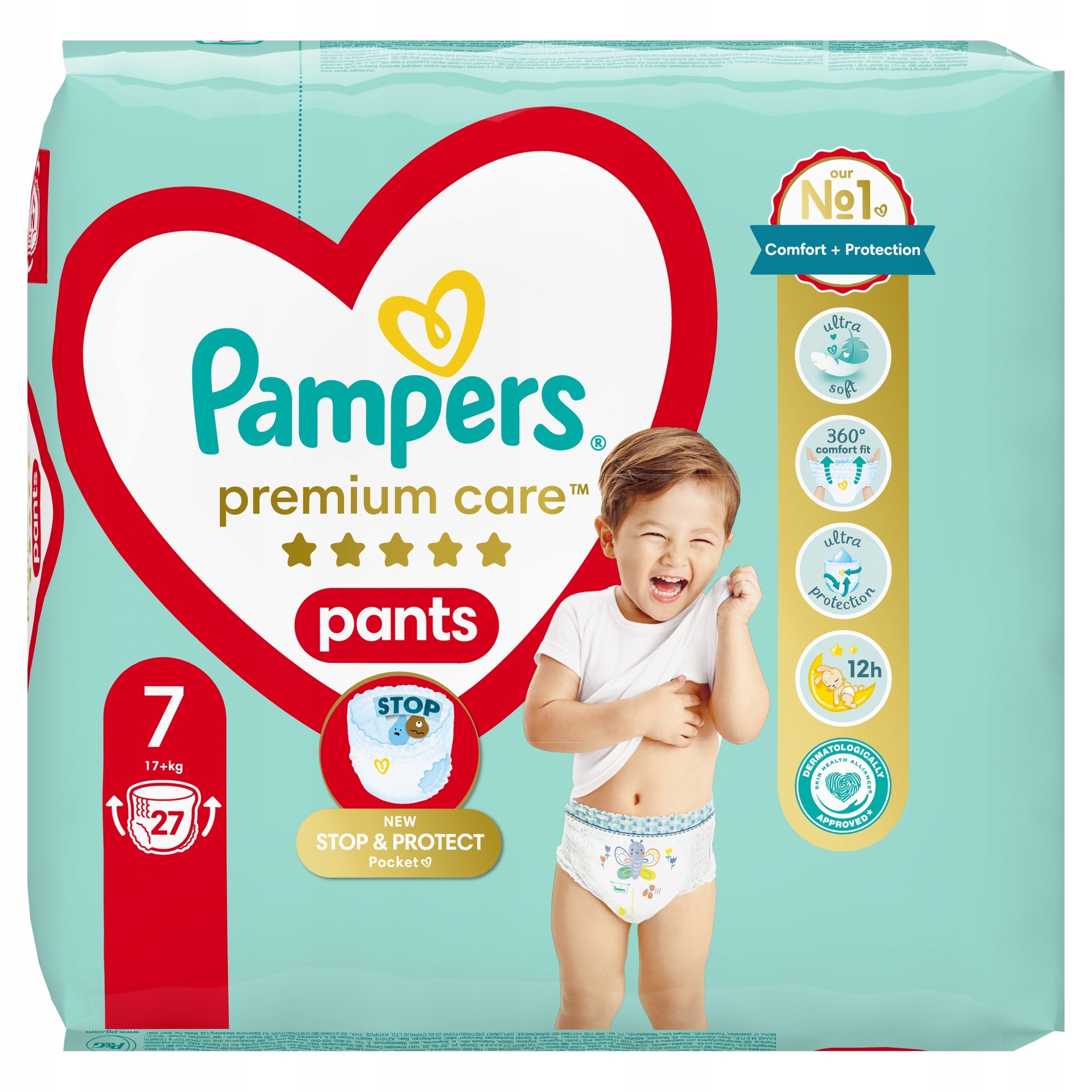 pieluchomajtki pampers care