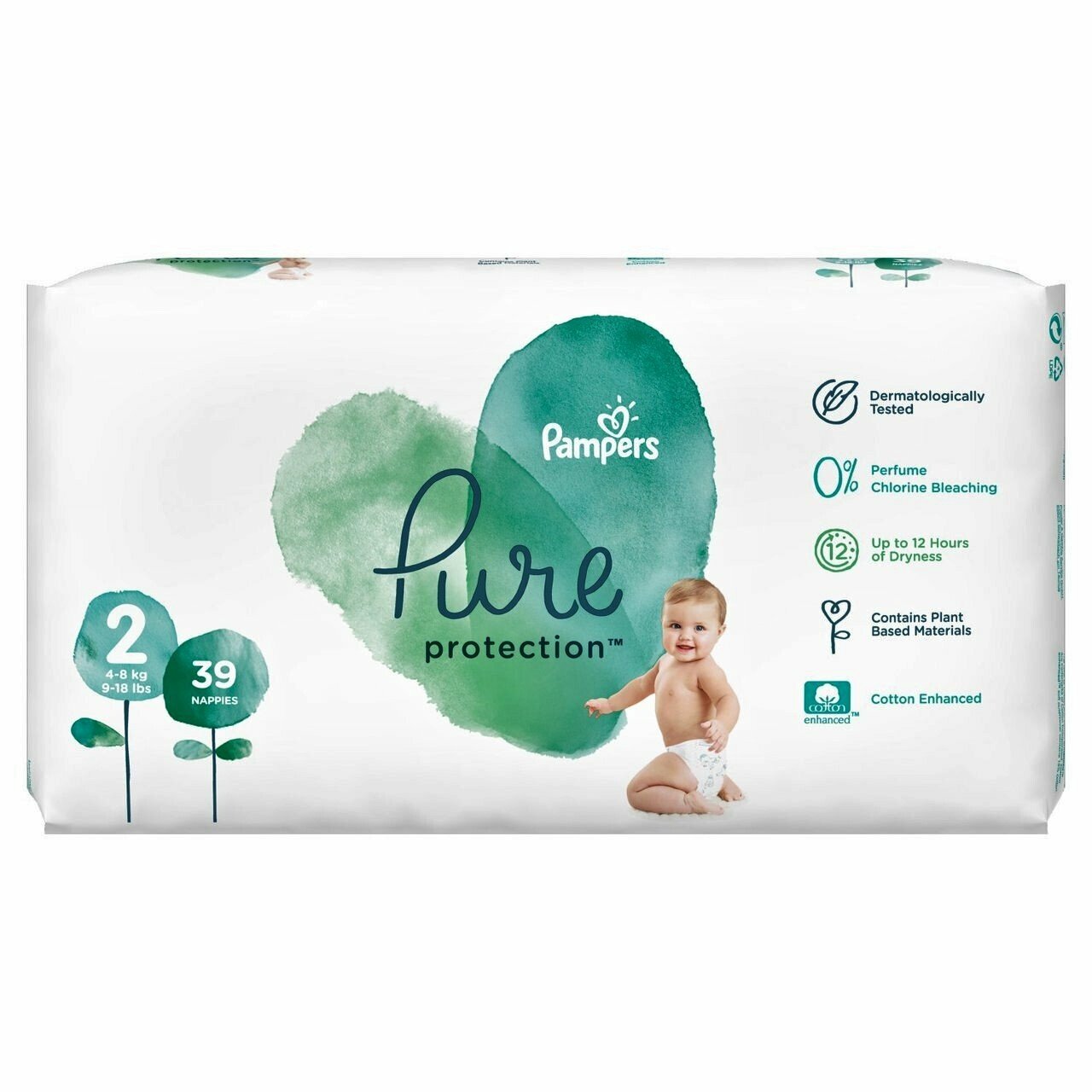 pampers pure protection rozmiar 2 online