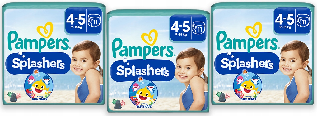 pampers splashers 4-5 allegro