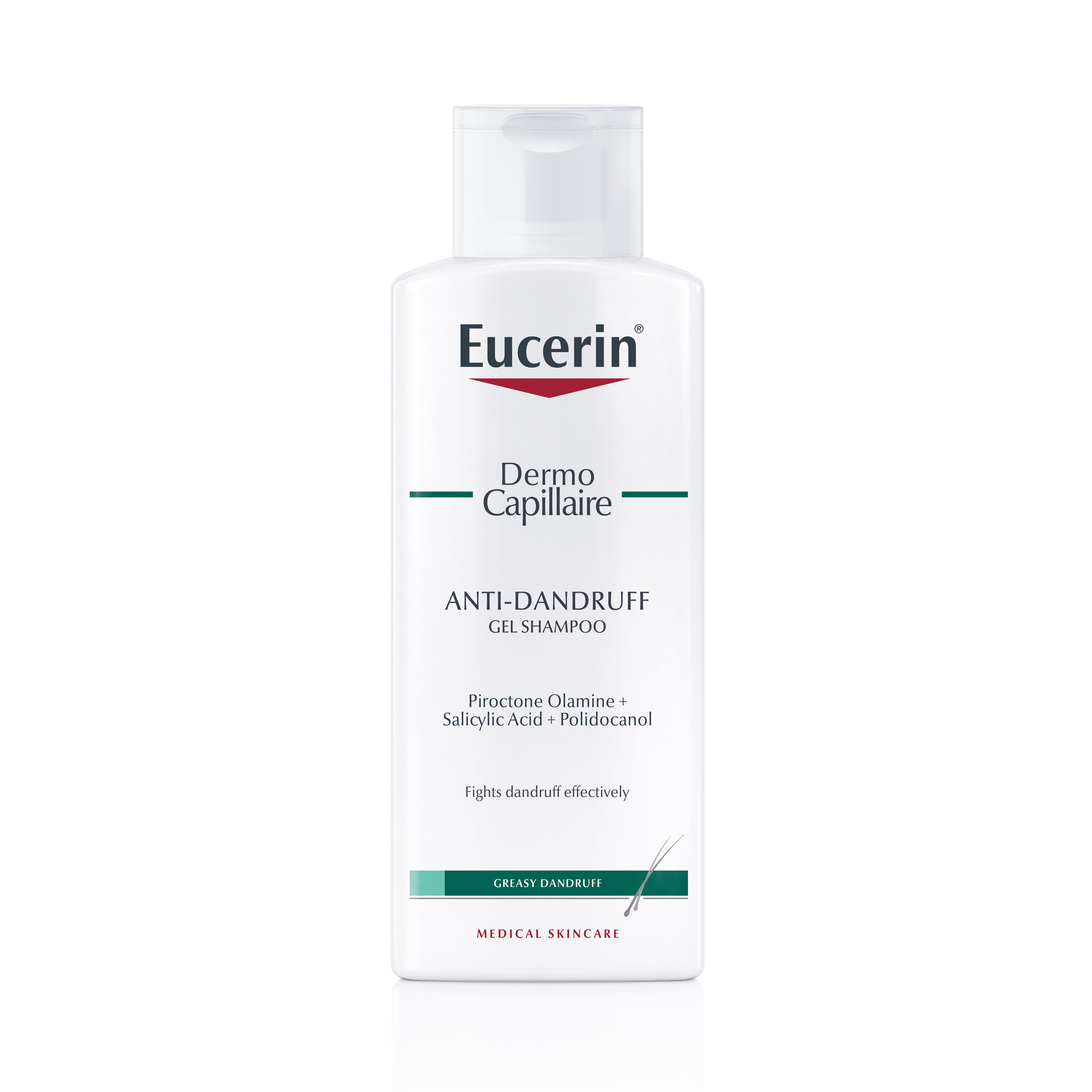 eucerin dermocapillaire szampon przeciw tłustemu łupieżowi anti-dandruff shampoo