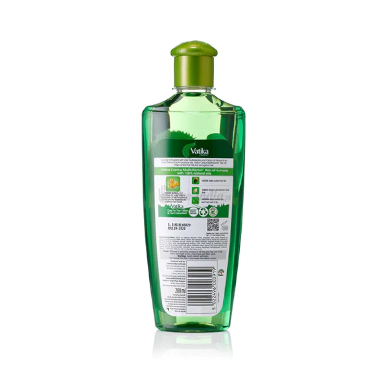 dabur vatika cactus oil olejek do włosów 200ml