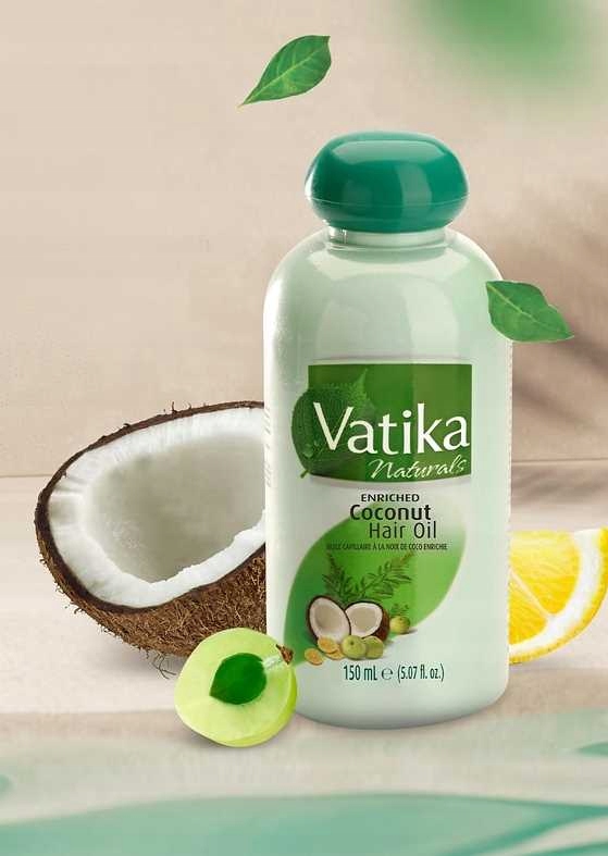 dabur vatika olejek do włosów kokosowy z hibiskusem 150ml