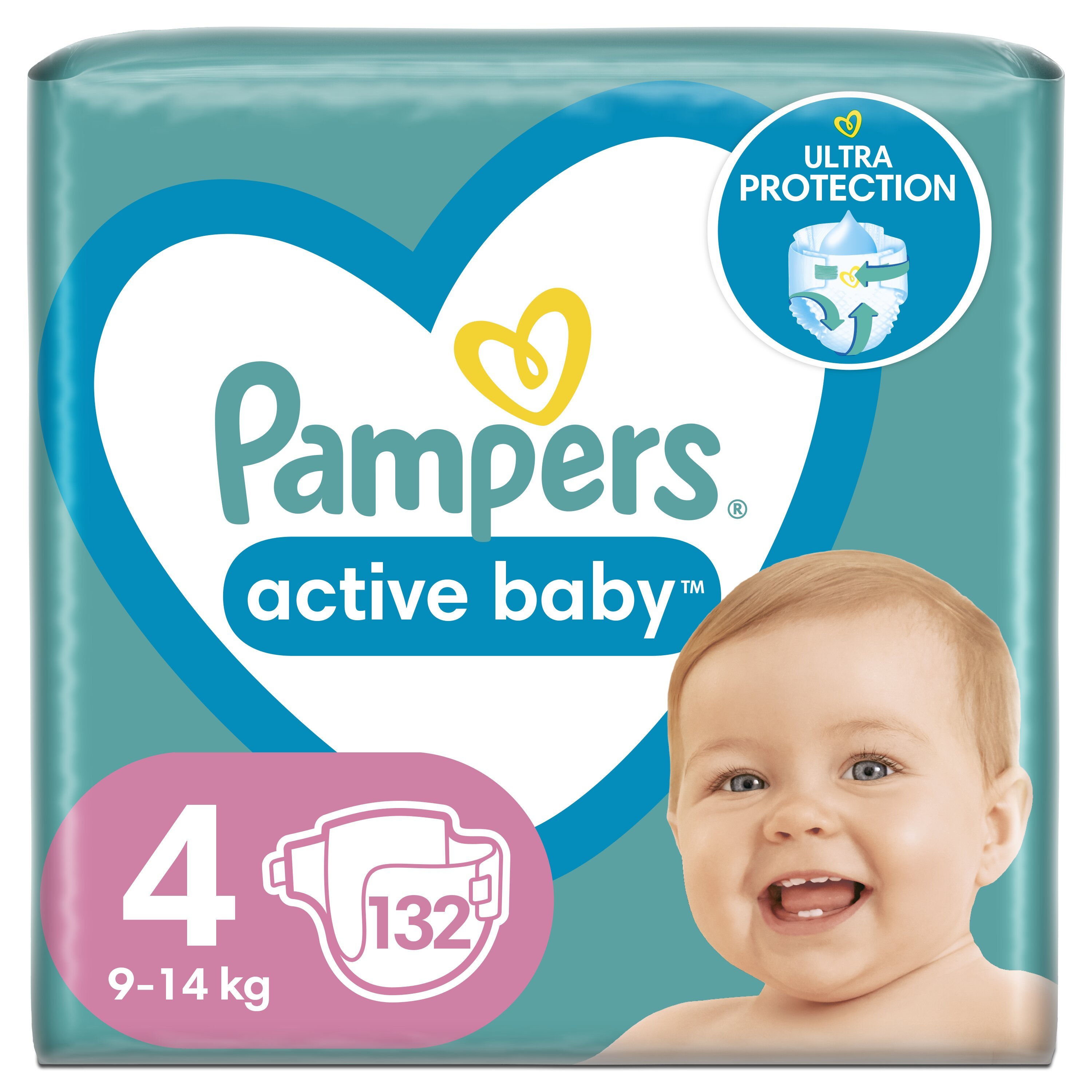 pampers active baby mega pack