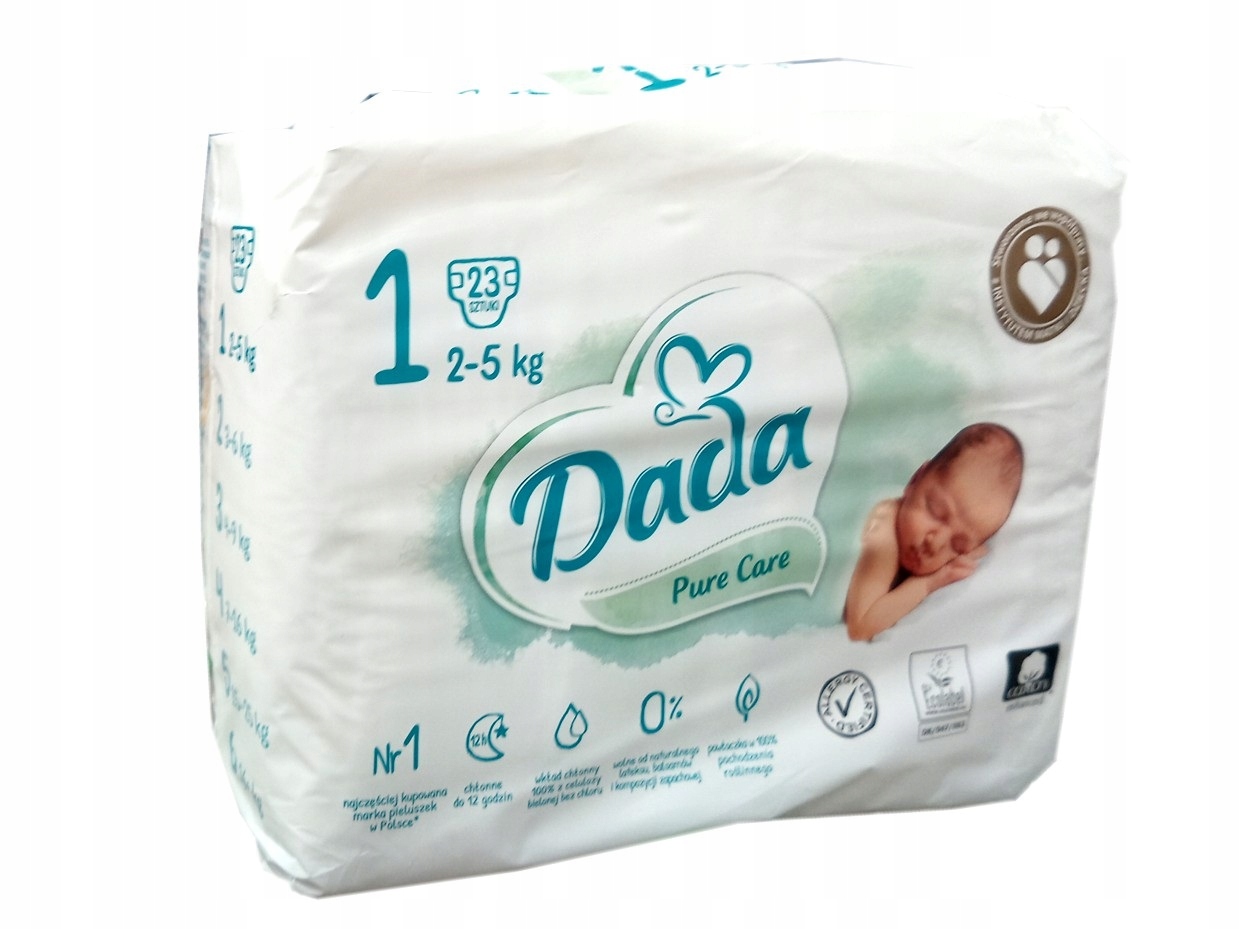 dada pieluchy newborn cen