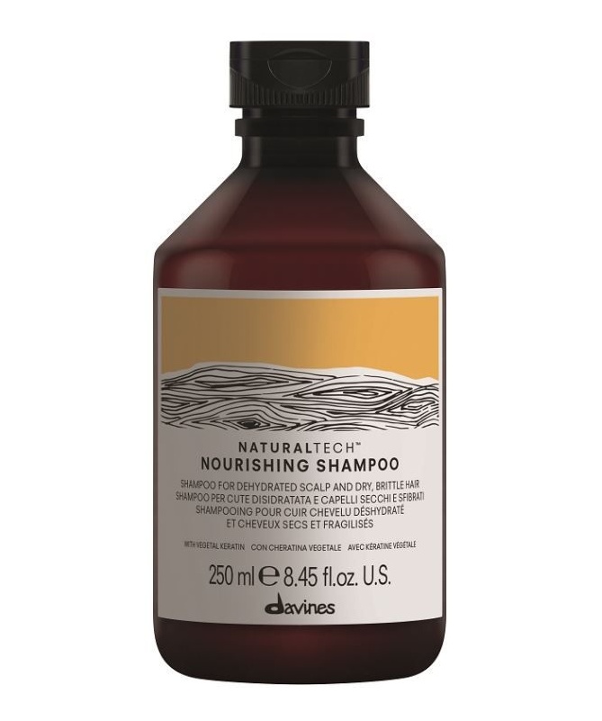 davines nourishing szampon nawilżający do suchych i odwodnionych włosów