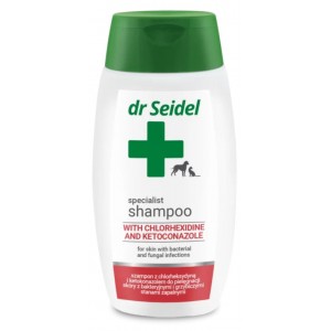 dr seidel szampon z chlorheksydyną i ketokonazolem 220ml