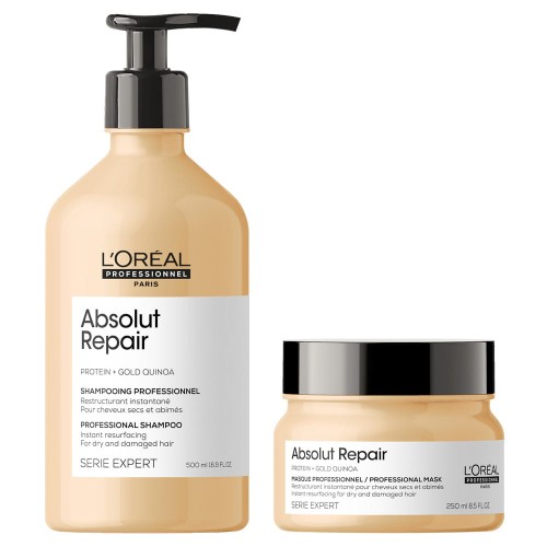 wizaż szampon loreal absolute repair