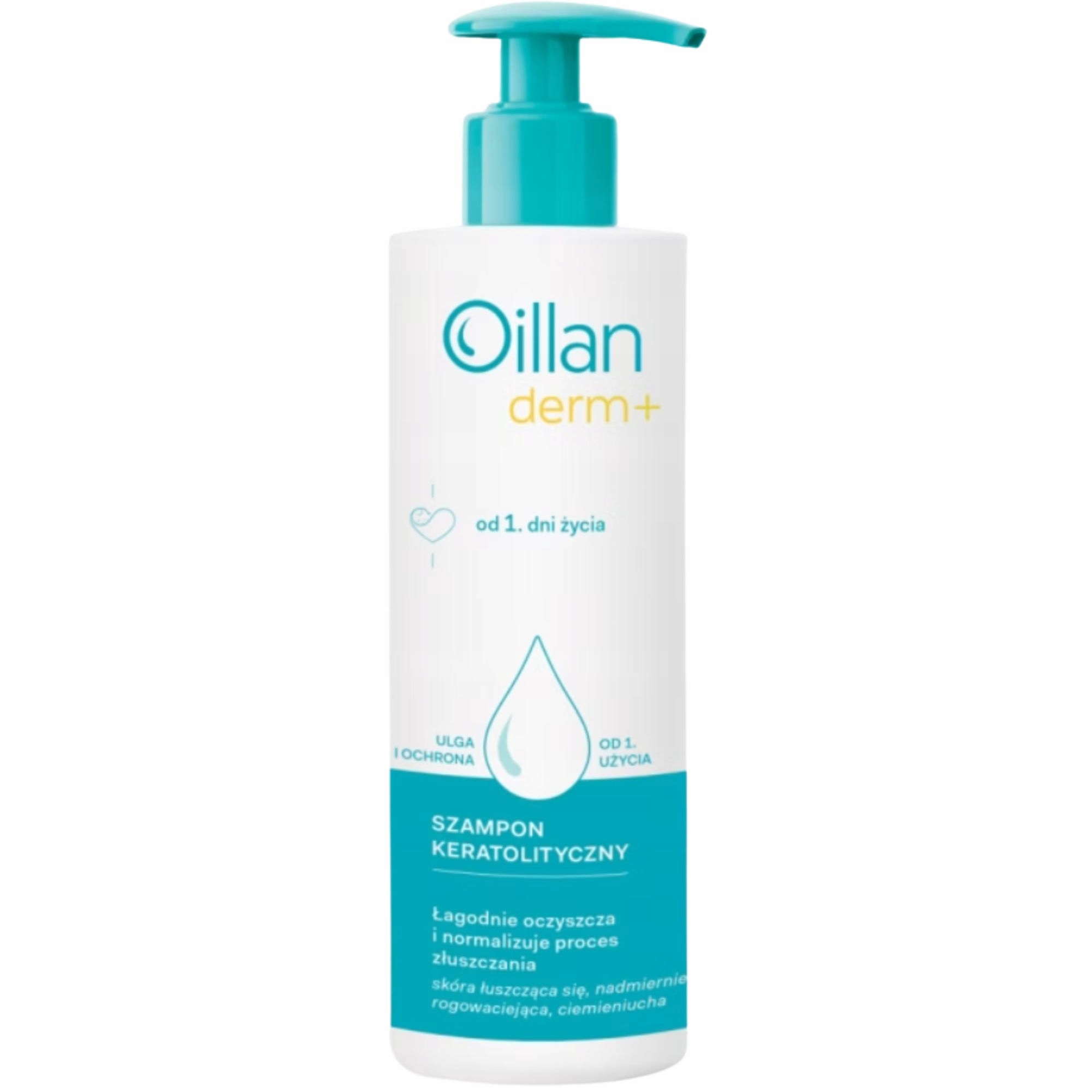 oillan med+ kojąco-nawilżający szampon dermatologiczny 150 ml