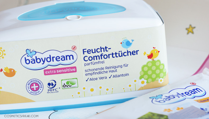 rossmann chusteczki nawilżane babydream calendula