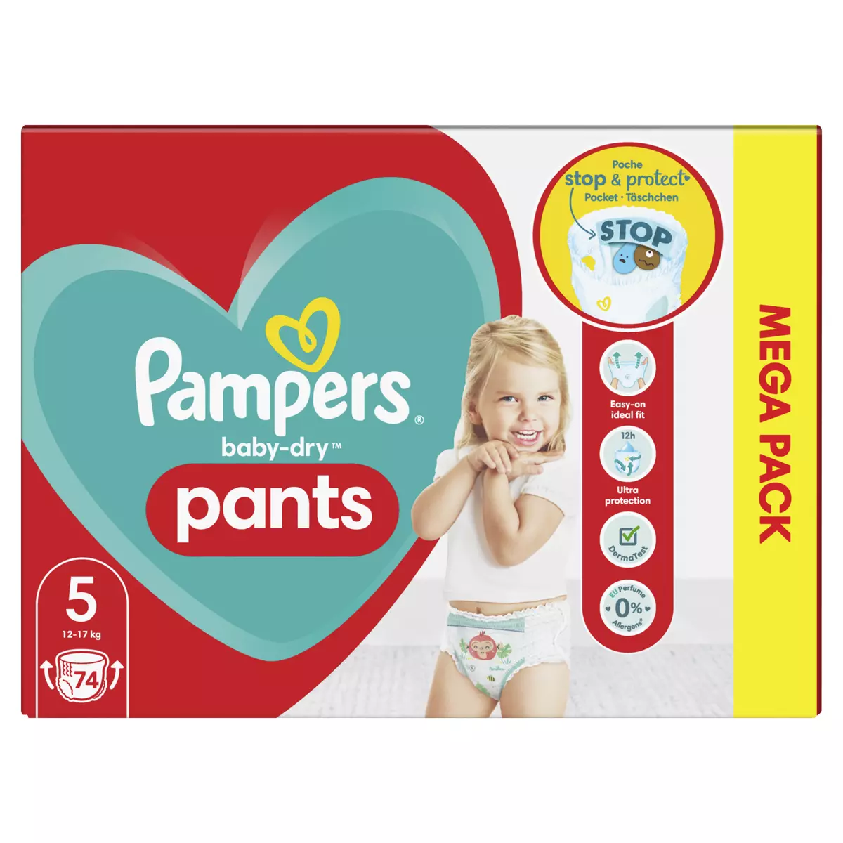 auchan pampers pants 5