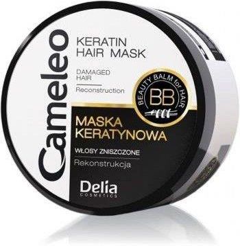 delia cameleo bb maska keratynowa do włosów zniszczonych 200ml
