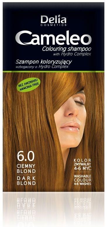 delia cosmetics cameleo szampon koloryzujący blond