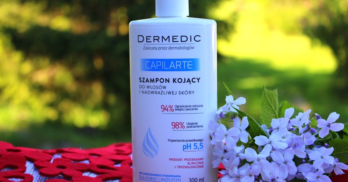 dermedic capilarte szampon kojący do włosów i nadwrażliwej skóry 300ml