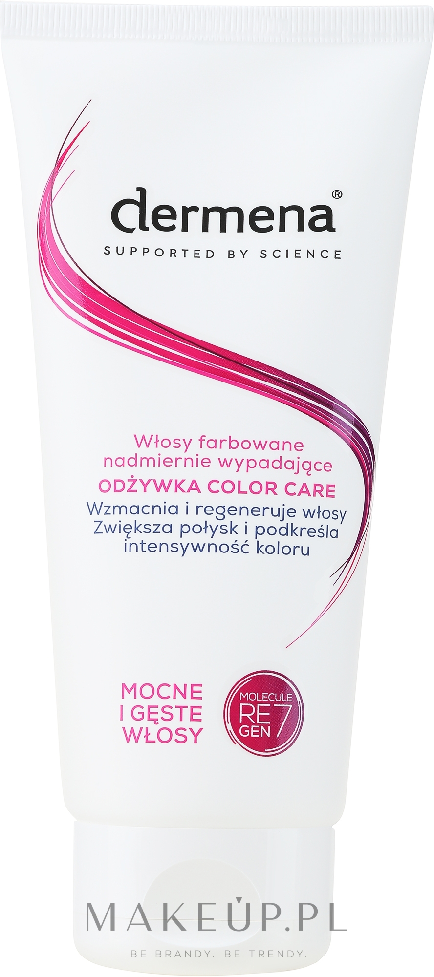 dermena color care odżywka do włosów farbowanych