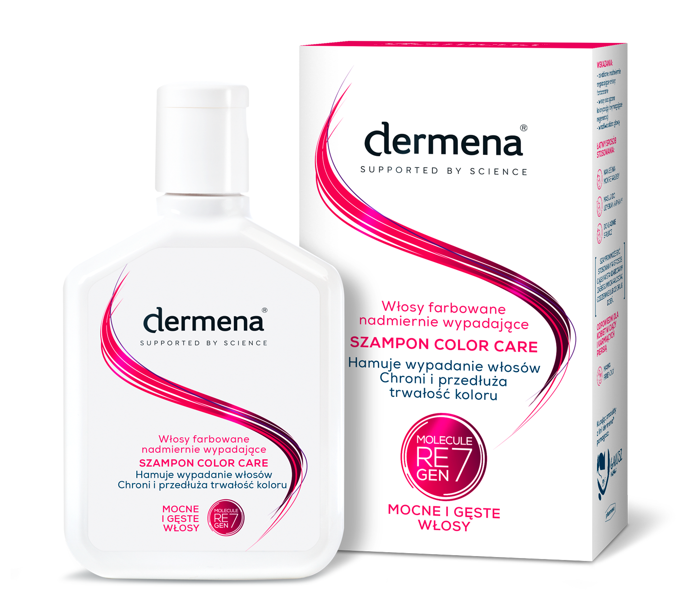 dermena color care odżywka do włosów zniszczonych farbowaniem 200ml