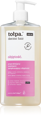 dermo hair objętość pogrubiający szampon zwiększający objętość