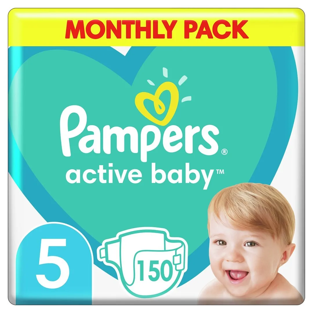 pampers active boy