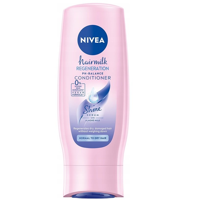 nivea hairmilk ekspresowa regenerująca odżywka do włosów o strukturze grubej