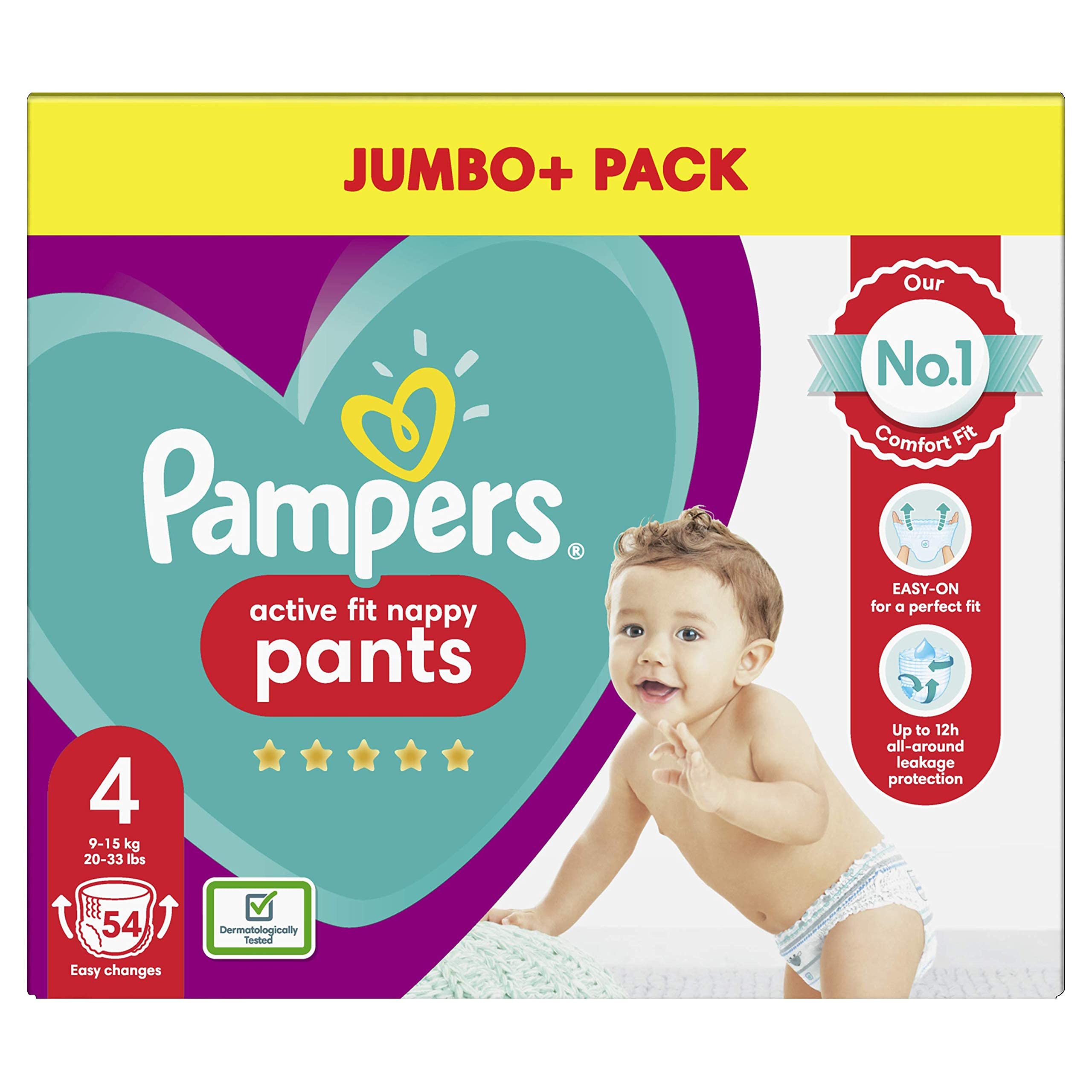 pampers active dry 4