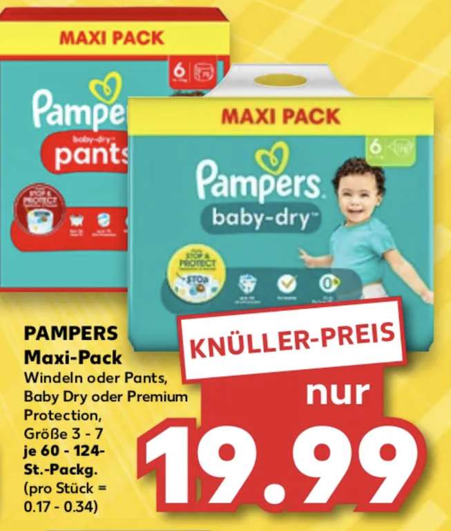 windeln pampers angebot