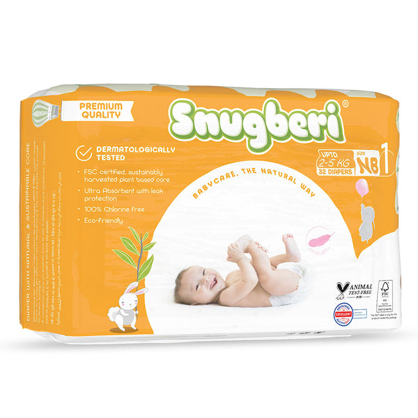 Diapers nnn EKO size 1 2-5 kg