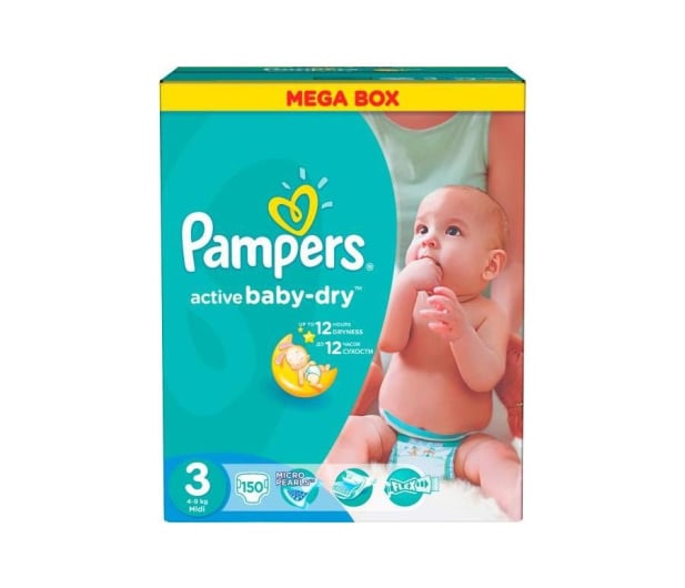 dlaczego nie ma pampers active baby dry 3