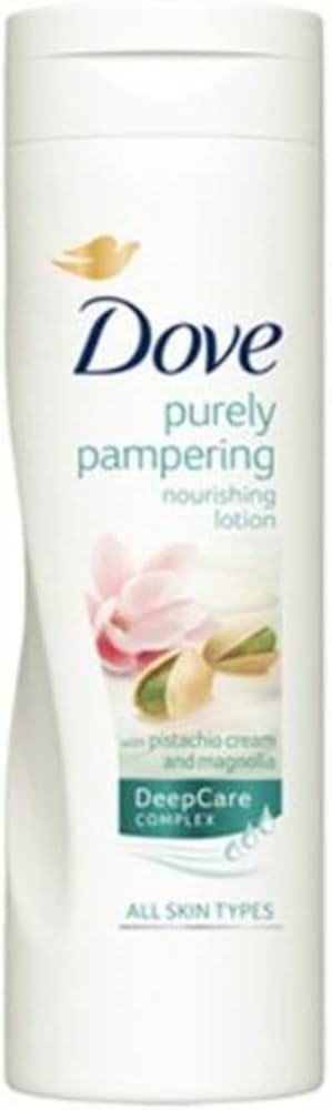 dove pampering body lotion pistachio